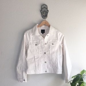 Just USA White jean jacket